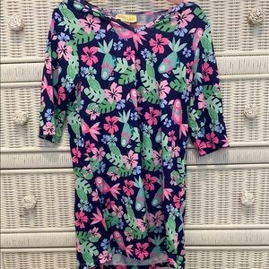 Floral Tropical Print Dress